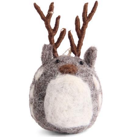 Deer Felt Ornament