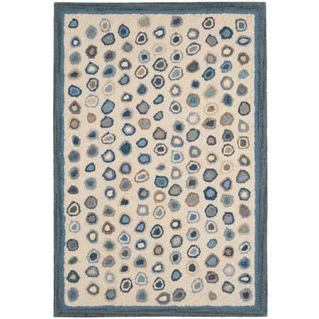 Cat's Paw Wool Rug 5' x 8'