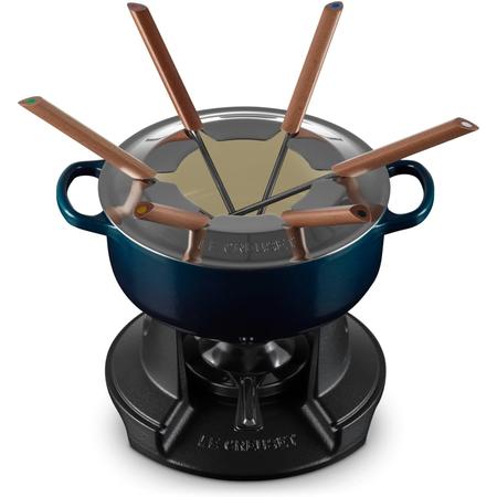 Le Creuset Alpine Fondue Set Nuit