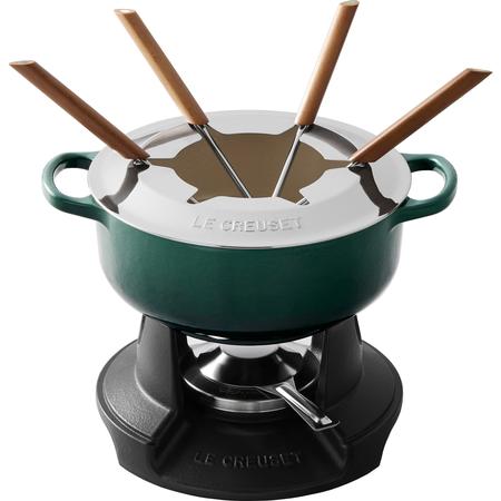 Le Creuset Alpine Fondue Set Artichaut