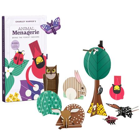 Charley Harper’s Animal Menagerie Pop-Out Figures