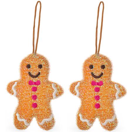 Gingerbread Boy Sponges Set/2