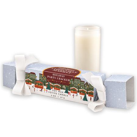 Christmas Cracker-Style Votive Candle Christmas Market