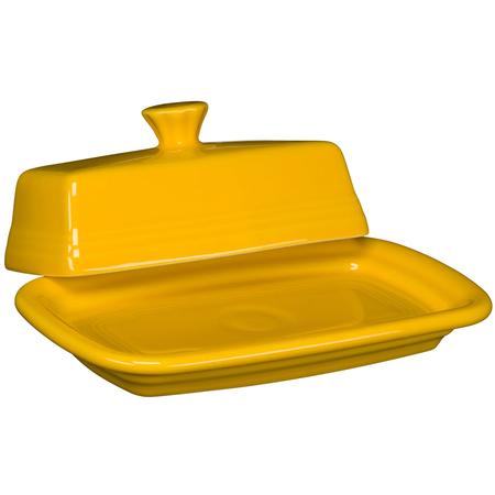 Fiesta Dinnerware Daffodil Butter Dish
